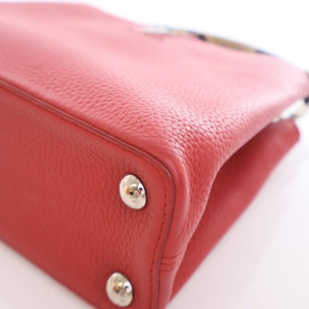 Louis Vuitton Python-Trimmed Taurillon Capucines … - image 8